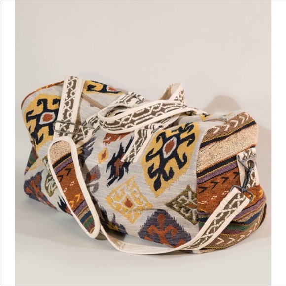 New Hand woven Navajo style Carpet Bag - Picture 2 of 8